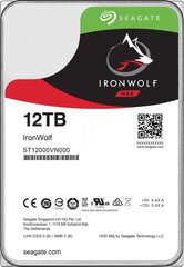 Drive Seagate IronWolf ST12000VN0008 (12 TB ; 3.5 Inch; SATA; 256 MB; 7200 rpm) hind ja info | Sisemised kõvakettad | hansapost.ee