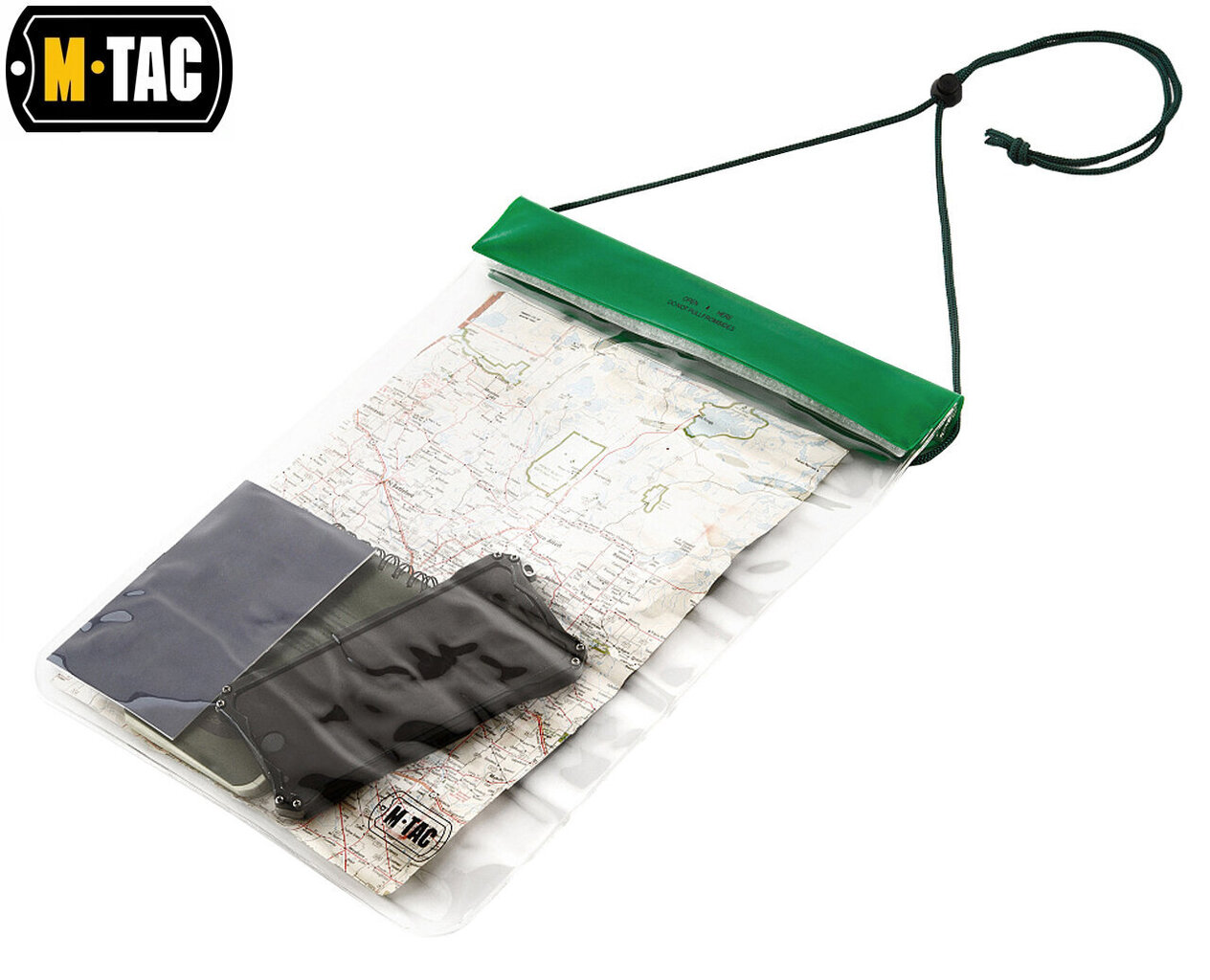 Veekindel dokumendikott 32x25cm M-Tac, läbipaistev цена и информация | Veekindlad kotid, ümbrised, vihmakeebid | hansapost.ee