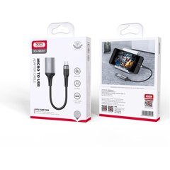 XO adapter OTG NB201 USB - microUSB black цена и информация | Адаптеры, USB-разветвители | hansapost.ee