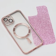 Mocco Glitter Chrome MagSafe Case for Apple iPhone 15 hind ja info | Telefonide kaitsekaaned ja -ümbrised | hansapost.ee