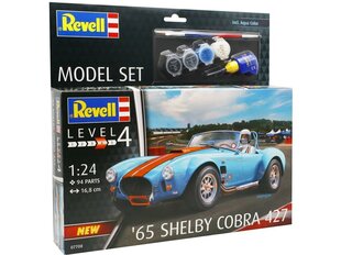Revell - '65 Shelby Cobra 427 mudeli komplekt, 1/24, 67708 hind ja info | Klotsid ja konstruktorid | hansapost.ee