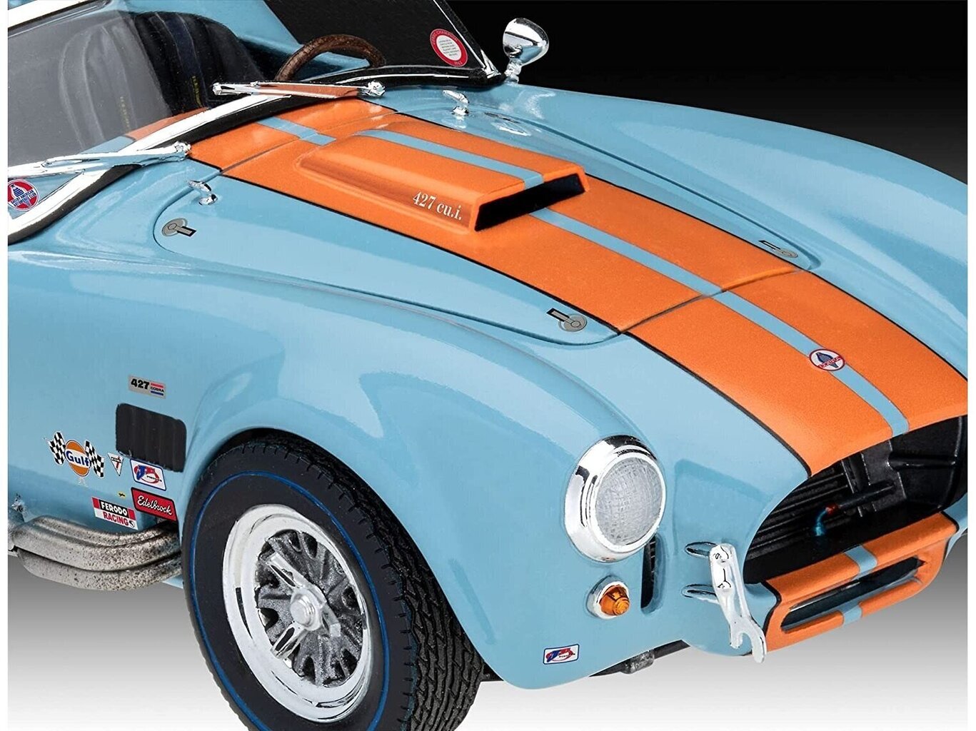 Revell - '65 Shelby Cobra 427 mudeli komplekt, 1/24, 67708 hind ja info | Klotsid ja konstruktorid | hansapost.ee