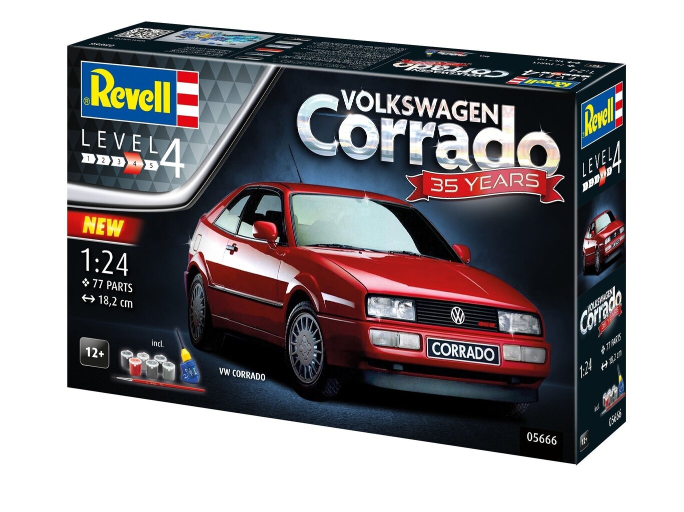 Konstruktor Revell - Volkswagen Corrado цена и информация | Klotsid ja konstruktorid | hansapost.ee