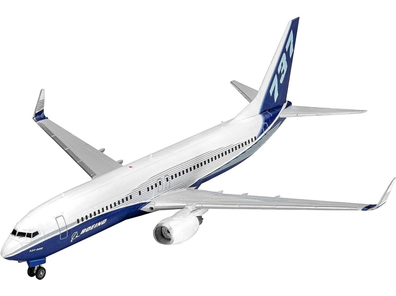 Revell - Boeing 737-800 mudeli komplekt, 1/288, 63809 цена и информация | Klotsid ja konstruktorid | hansapost.ee