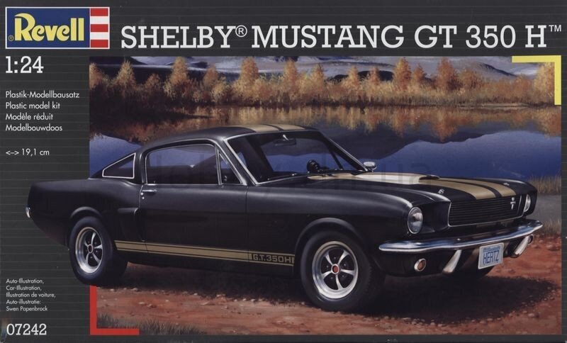 Revell - Shelby Mustang GT 350 H, 1/24, 07242 price and information | Klotsid ja konstruktorid | hansapost.ee