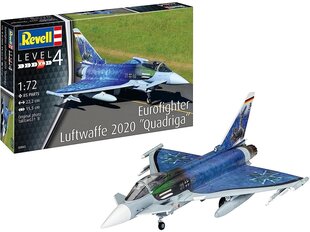 Revell - Eurofighter Luftwaffe 2020 Quadriga, 1/72, 03843 hind ja info | Klotsid ja konstruktorid | hansapost.ee