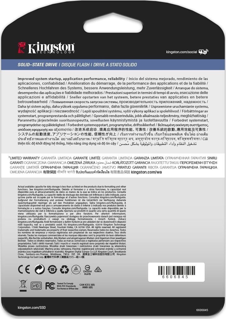 Kõvaketas Kingston DC450R 1,92 TB SSD цена и информация | Sisemised kõvakettad | hansapost.ee
