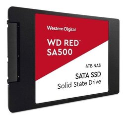 SSD WD RED 4TB 2.5" SATA WDS400T1R0A hind ja info | Sisemised kõvakettad | hansapost.ee