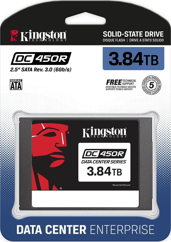 Kingston SEDC450R/3840G hind ja info | Sisemised kõvakettad | hansapost.ee