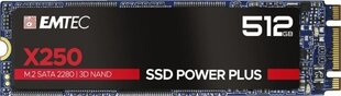 Emtec ECSSD512GX250 цена и информация | Внутренние жёсткие диски (HDD, SSD, Hybrid) | hansapost.ee