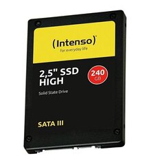 INTENSO (3813440) 2,5" SSD SATA III High 240GB hind ja info | Sisemised kõvakettad | hansapost.ee
