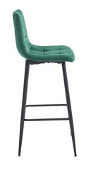Комплект из 4-х стульев Leobert Arceto, зеленый/черный цена и информация | Стулья для кухни и столовой | hansapost.ee