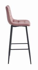 Комплект из 2-х стульев Leobert Arceto, розовый/черный цена и информация | Стулья для кухни и столовой | hansapost.ee