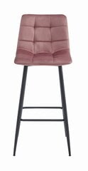 3-toolide komplekt Leobert Arceto, roosa/must hind ja info | Köögitoolid, söögitoolid | hansapost.ee
