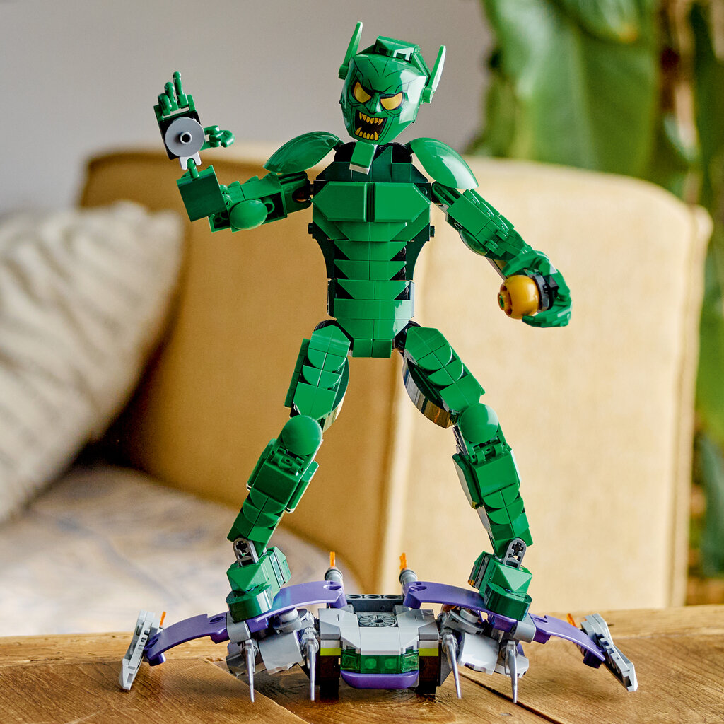 76284 LEGO® Marvel Green Goblin ehitusfiguur цена и информация | Klotsid ja konstruktorid | hansapost.ee