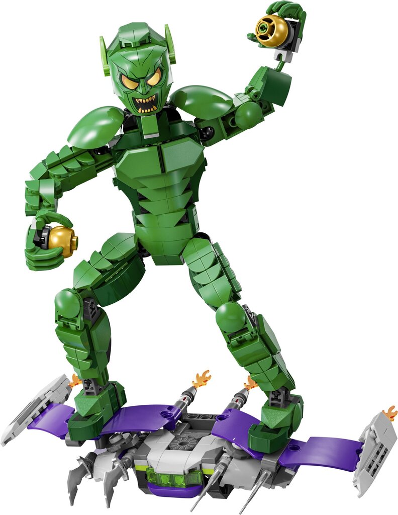 76284 LEGO® Marvel Green Goblin ehitusfiguur цена и информация | Klotsid ja konstruktorid | hansapost.ee