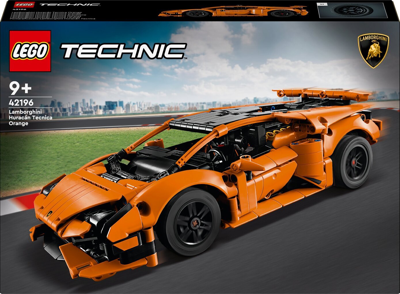 42196 LEGO® Technic Lamborghini Huracán Tecnica, oranž цена и информация | Klotsid ja konstruktorid | hansapost.ee