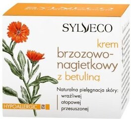 Näokreem betuliiniga Sylveco Birch Marigold Cream, 50 ml цена и информация | Кремы для лица | hansapost.ee