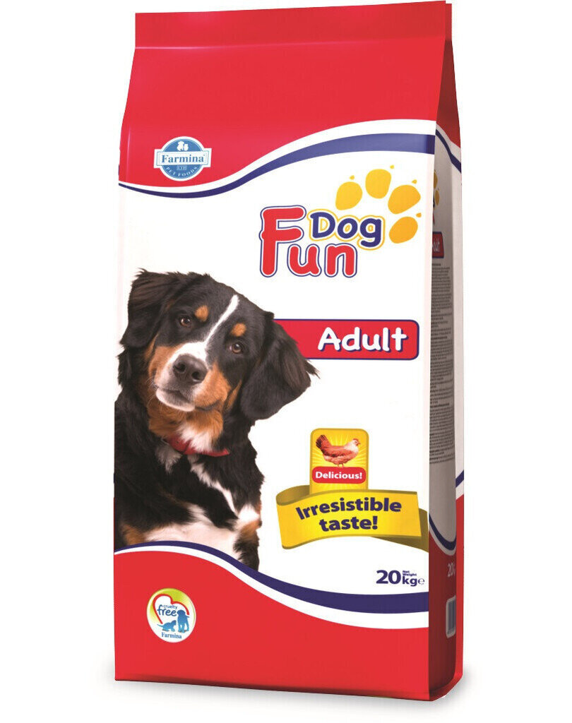 Farmina Fun Dog igat tõugu koertele koos kanaga, 20 kg цена и информация | Koerte kuivtoit ja krõbinad | hansapost.ee