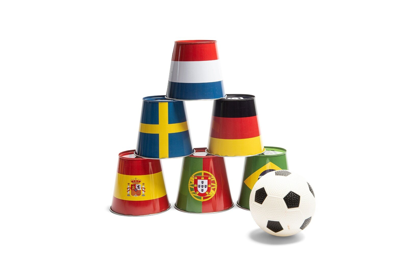 Jalgpall ämbritega BS Toys hind ja info | Ranna- ja õuemänguasjad | hansapost.ee