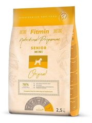 Fitmin Senior Mini vanematele koertele, 2,5 kg цена и информация | Сухой корм для собак | hansapost.ee