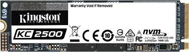 SSD|KINGSTON|KC2500|2TB|M.2|PCIE|NVMe|TLC|Kirjutuskiirus 2900 MBait/s|Lugemiskiirus 3500 MBait/s|3.5mm|TBW 1200 TB|MTBF 2000000 tundi|SKC2500M8/2000G цена и информация | Sisemised kõvakettad | hansapost.ee
