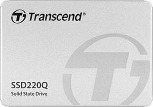 Transcend TS500GSSD220Q цена и информация | Внутренние жёсткие диски (HDD, SSD, Hybrid) | hansapost.ee