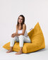 Kott-tool Pyramid Big Bed Pouf, kollane hind ja info | Kott-toolid, tumbad, järid | hansapost.ee