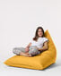 Kott-tool Pyramid Big Bed Pouf, kollane hind ja info | Kott-toolid, tumbad, järid | hansapost.ee