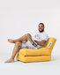 Kott-tool Siesta Sofa Bed Pouf, kollane hind ja info | Kott-toolid, tumbad, järid | hansapost.ee