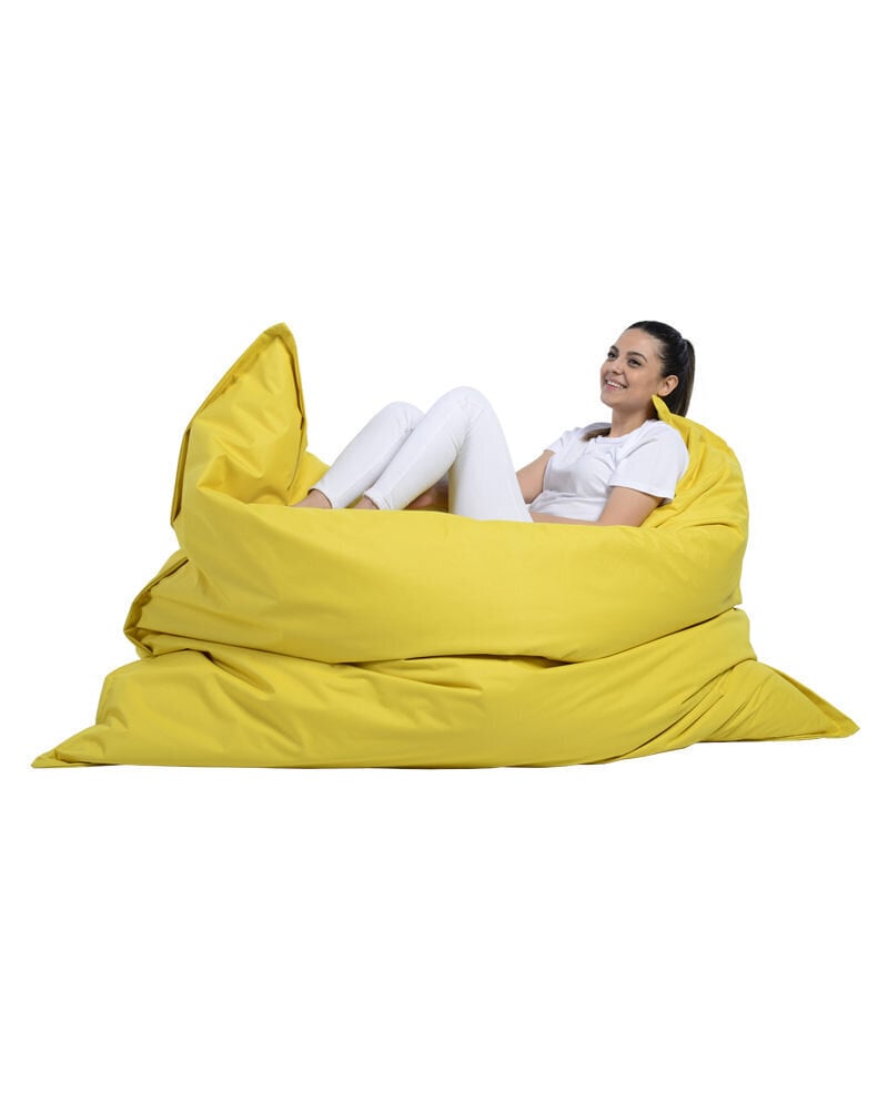 Kott-tool Giant Cushion, kollane цена и информация | Kott-toolid, tumbad, järid | hansapost.ee