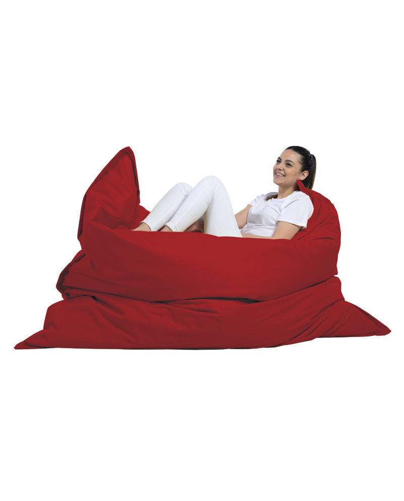 Kott-tool Giant Cushion, punane цена и информация | Kott-toolid, tumbad, järid | hansapost.ee