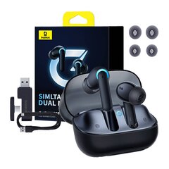 Earphones TWS Baseus AeQur G10 (black) цена и информация | Наушники Спортивные Наушники Для Бизнеса Тренажерный Зал Плавание Бег Черный | hansapost.ee