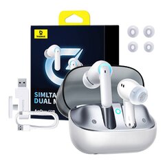 Earphones TWS Baseus AeQur G10 (white) цена и информация | Наушники | hansapost.ee