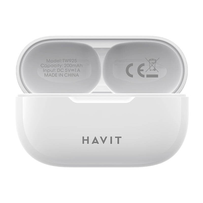 Havit TW925 White цена и информация | Kõrvaklapid | hansapost.ee