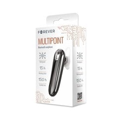 Forever bluetooth ausinės FBE-01 juodos цена и информация | Bluetooth гарнитура | hansapost.ee