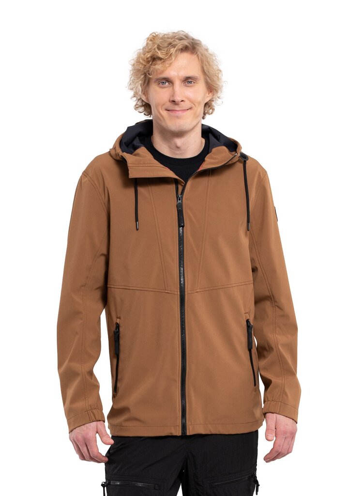 Icepeak meeste softshell jope ADRIAT, konjakipruun hind ja info | Joped meestele | hansapost.ee