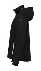 Icepeak meeste softshell jope BIGGS, must цена и информация | Мужские куртки | hansapost.ee