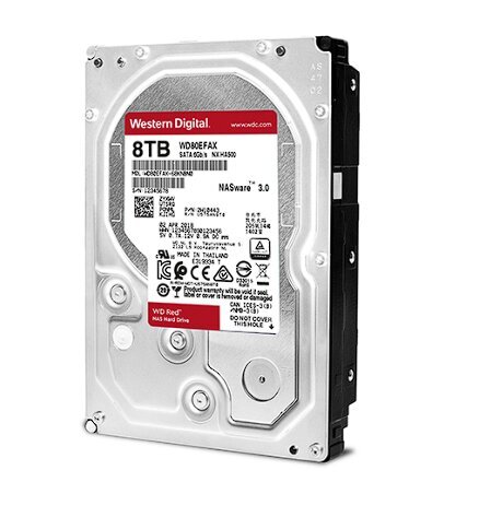 Western Digital WD80EFPX hind ja info | Sisemised kõvakettad | hansapost.ee