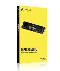 Corsair MP600 Elite CSSD-F2000GBMP600ENH цена и информация | Внутренние жёсткие диски (HDD, SSD, Hybrid) | hansapost.ee