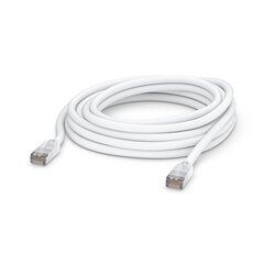 Ubiquiti UACC-Cable-Patch-Outdoor-8m-WH | LAN Patchcord | Outdoor, Cat.5e STP, 8 м, белый цена и информация | Кабели и провода | hansapost.ee