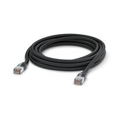 Ubiquiti UACC-Cable-Patch-Outdoor-5m-BK | LAN Patchcord | Outdoor, Cat.5e STP, 5 м, черный цена и информация | Кабели и провода | hansapost.ee