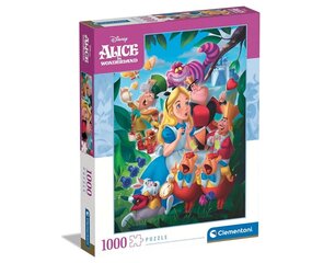 Pusle Clementoni 1000 tk Disney Alice 39673 price and information | Pusled lastele ja täiskasvanutele | hansapost.ee