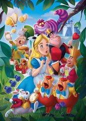 Pusle Clementoni 1000 tk Disney Alice 39673 hind ja info | Pusled lastele ja täiskasvanutele | hansapost.ee