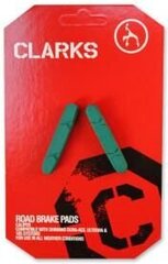 Тормозные колодки Clarks, вставные, для тормозов: Shimano, Campagnolo, Для керамических дисков, 52 мм цена и информация | Другие запчасти для велосипеда | hansapost.ee