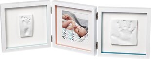 Kolmekordse raami komplekt koos saviga Baby Art My Baby Touch hind ja info | Beebide käe- ja jalatemplid ning käejäljendid | hansapost.ee