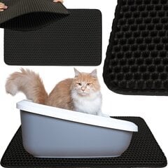 Kačių kraiko kilimėlis vandeniui atsparus dvigubas sluoksnis 40x60cm цена и информация | Туалеты для кошек | hansapost.ee