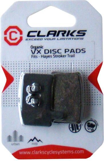 Piduriklotsid Clarks Hayes, Stroker Trail CLA-VX842C piduritele цена и информация | Muud jalgratta varuosad | hansapost.ee