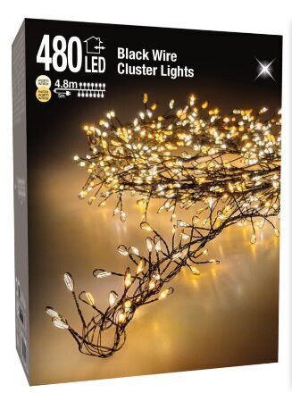 Valguskett, 480 LED-i, 4,8 m цена и информация | Jõulutuled | hansapost.ee