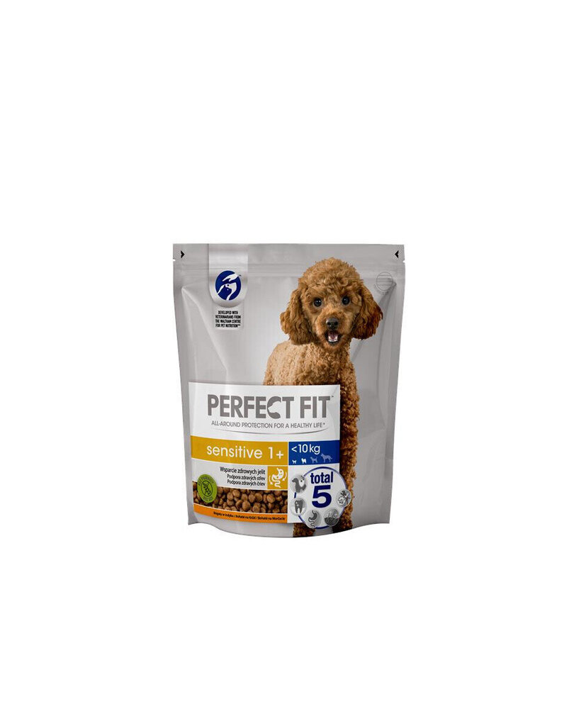 Perfect Fit Sensitive 1+ väikest tõugu koertele kalkuniga, 5x825 g цена и информация | Koerte kuivtoit ja krõbinad | hansapost.ee
